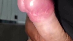 oiled bodybuilder babe rides huge cock endless cumshot anal explosion