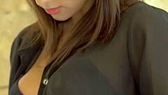 billy raise strips lingerie and poses nude