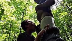 southern licking deep throat outdoor couple adventure