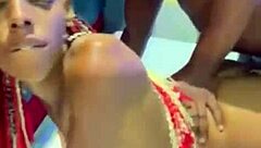 Colombian Flaca Shula's Big Ass Ripped Open in Intense Homemade Anal Fury!