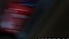 Skinny French Goth Girl Fucked Hard In Public Toilet