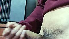 Big Cumshot Explodes From Hard Slapping Latina Cock