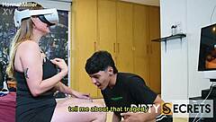 timy fucks me after vr glasses test