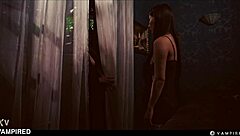 Lesbian Vampire Josephine Devours Rikako's Pussy In Halloween Fuck Frenzy!