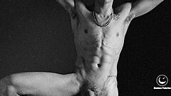 james jacobs unleashes his massive black cock in stark white-hot reel!