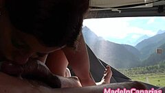 Best Amateur Deepthroat Latina On Camper Roof
