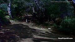 Naughty British Chicks' Outdoor Lesbian Orgy