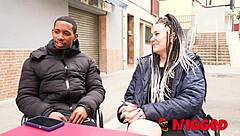 Mature Chloe Eats First Black Cock Fantasy Fulfilled Funny Casting