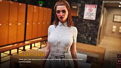 vacation vibes with busty blonde babes in 3d hentai game