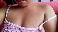 brazilian milf orgasms squirting juicy pussy yard solo