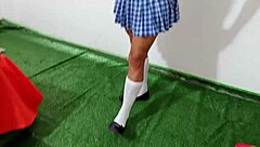 Dirty Latina's Sexology Class Casting Cock Tease
