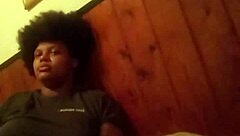 YD and YC devour fat ebony cock in homemade oral frenzy