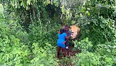 BUSH HARDCORE HANDJOB CUM IN FOREST