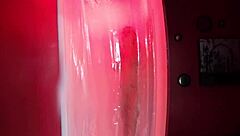 Kendra Cole's skinny body glistens in sexy shower tease