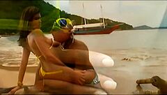 brazilian skinny latina babe rough vacation fuck screaming
