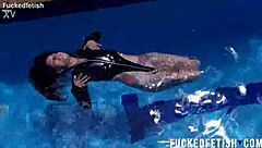 underwater jessica bunny latina wet ass pussy tease