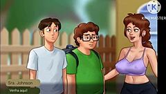 portuguese translation of first erick scenes in summertime saga