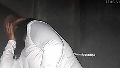 sucked me off then black cock stuffed every hole at swingers!