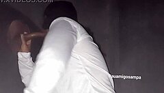 sucked me off then black cock stuffed every hole at swingers!
