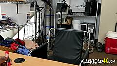 blonde porn wannabe obediently bends for black dude's full movie pounding