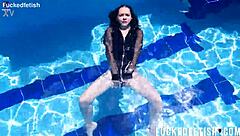 underwater jessica bunny latina wet ass pussy tease