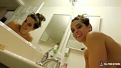 Abbie Maley Strokes Thick Cock Obsessively