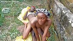 petite ebony ass wrecked by massive black cock