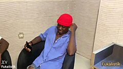 Big Cock Makes Chubby Black Housewife Cum Hard