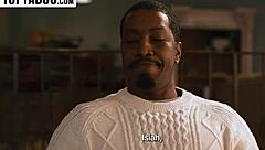 Husband's Boss Delivers Massive BBC Deepthroat Feast!