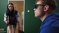 blind date blonde's tight ass drilled missionary by muscular euro stud