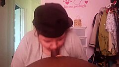 bbw british amateur sucks interracial cock hungrily