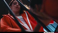 Prison Demon Turns Matty Mila Into Cum-Hungry Shemale