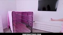 petite latina teen pleads with stepdad anything avoids punishment pov