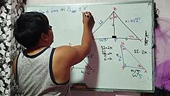 asian nerd student teacher triangle in bedroom eyes