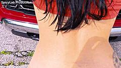 i thrill as busty self gets fucked on abandoned bridge publicly