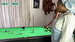 dinner interrupted by boss's hard pussy pounding game