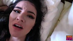 pastor yields to petite teen's seductive creampie