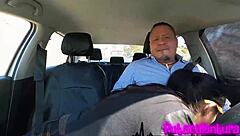 casting nataly roux from car to bedroom ends with mouth cum blast