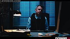 Prison Demon Turns Matty Mila Into Cum-Hungry Shemale