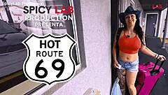 i thrill as busty self gets fucked on abandoned bridge publicly