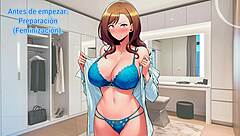 public bathroom shemale feminizes you asmr joi obey
