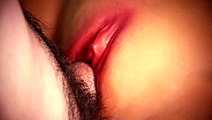 real doll pussy wraps tight around throbbing cock closeup