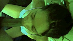 pov chinese girl gagging deep on massive black cock