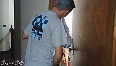 sexy latina spied blackmailed into deep penetration fuck