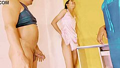 uttaran20's 4k threesome with tight petite amateurs riding hard
