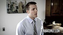 pervert customer tricks horny estate agent into rough taboo pounding