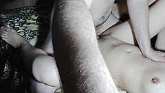 korean roommate's tight pussy fucked up close