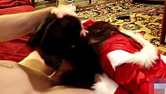 ready for your first deepthroat, young desi? christmas training starts now