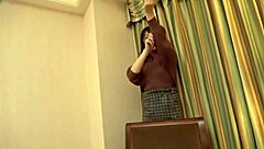 haru-chan's massive h-cup tits bounce wildly in homemade pounding
