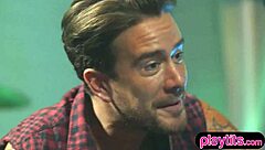 Punk singer babe big tits bent over doggystyle studio fuck